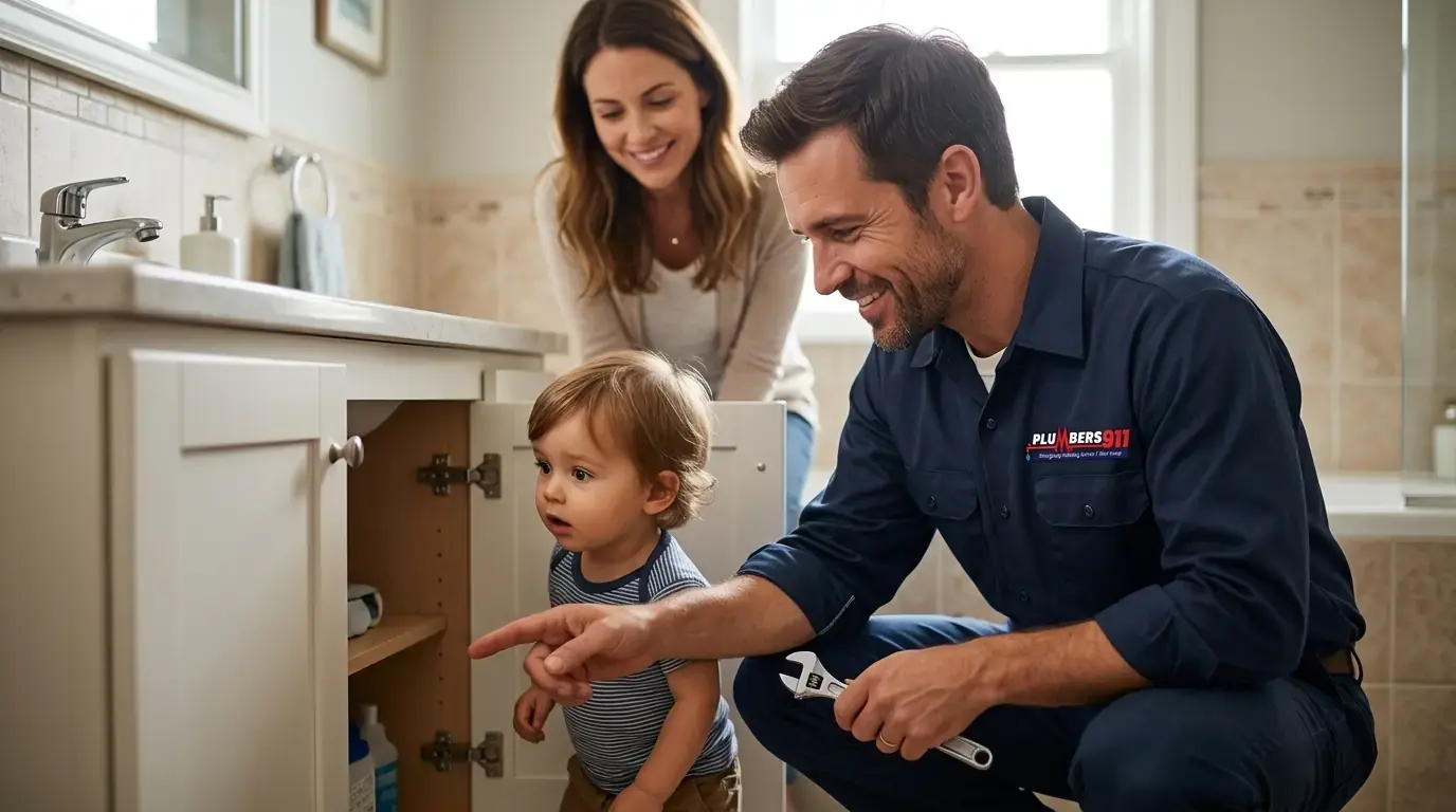 Licensed plumber at work in Oak Park, IL